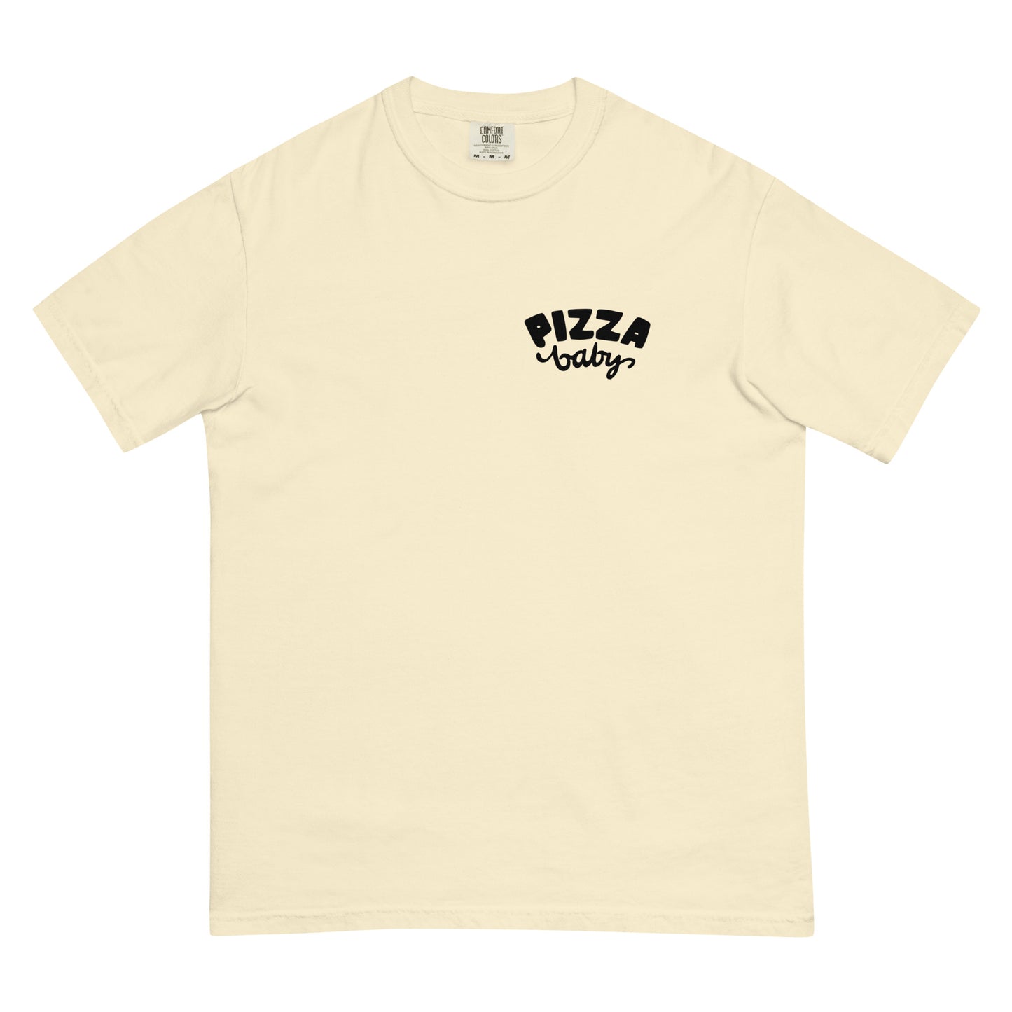 Pizza Baby garment-dyed heavyweight t-shirt