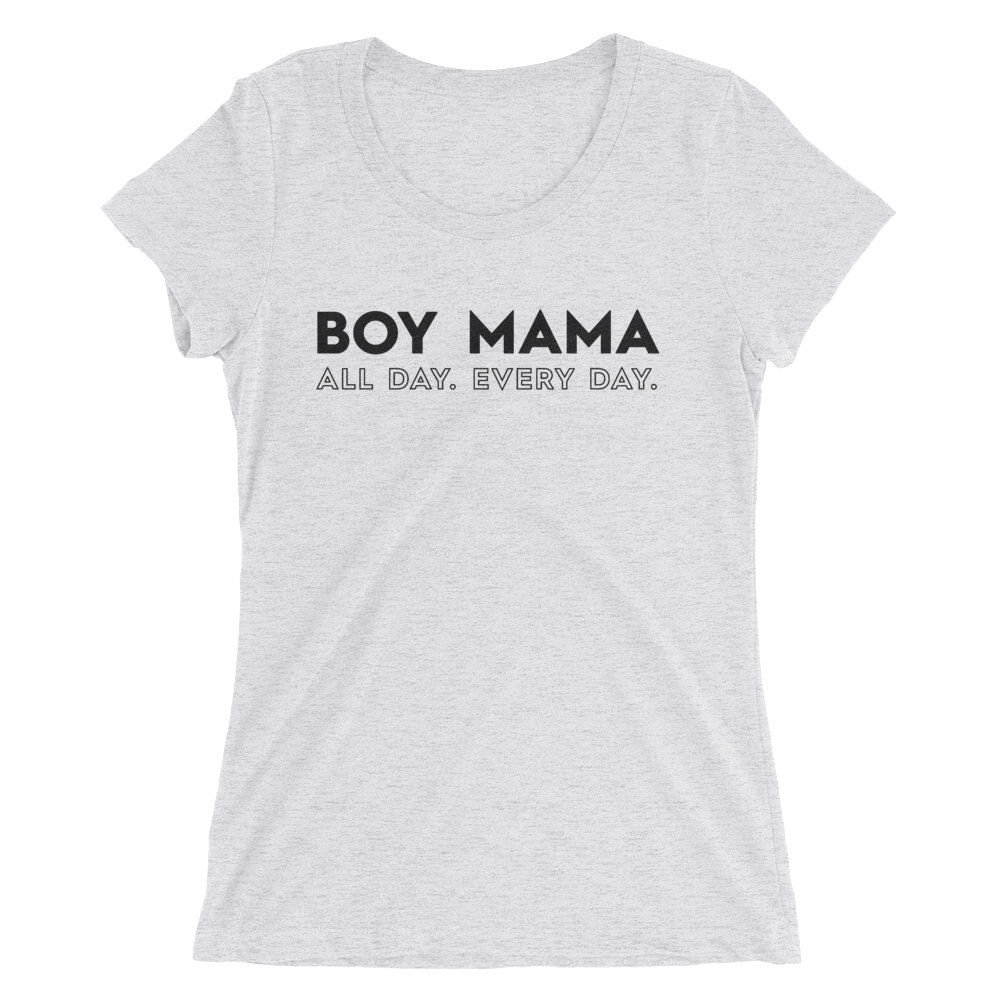 BOY MAMA Ladies' short sleeve t-shirt